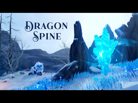 DRAGONSPINE - Tales From the Snow Mountain | Genshin impact music relaxing