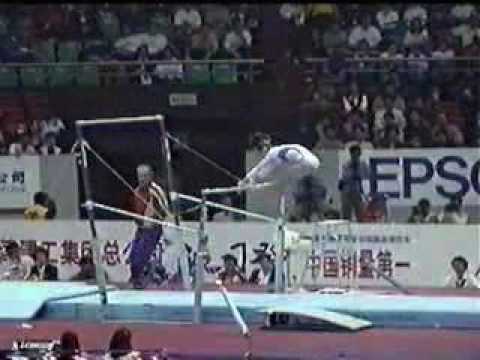 Maria Olaru 1999 Worlds Prelims Bars