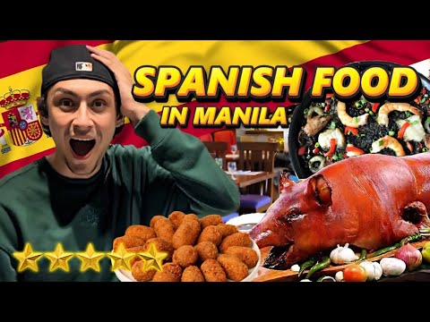 Spaniard Reviews BEST Spanish Food in MANILA! 🇵🇭 (Alba Restaurant Reaction)