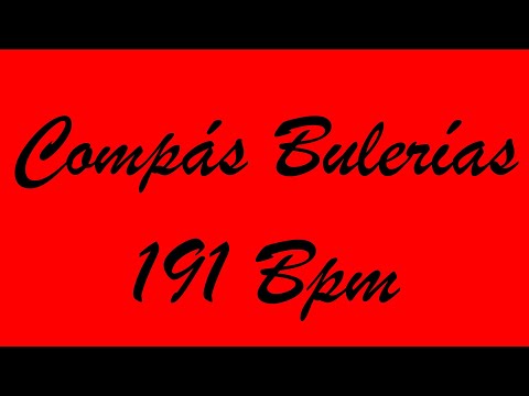Compás Bulerías 191 bpm - Bases Flamencas