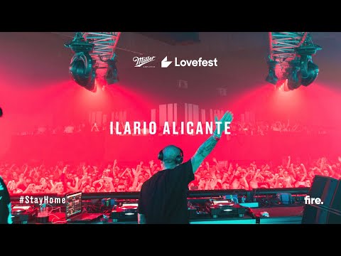 Ilario Alicante at Miller Lovefest Fire Belgrade