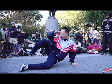 Elvis Vs Skee - 1st Round -Concrete Throw Down-Road To BC One- Union Square - BNC