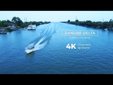 Danube Delta, Sulina Branch, com. Crisan, Romania | 4k Cinematic dji drone video