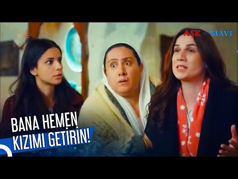 Tüm Konağı Bir Telaş Sardı | Aşk ve Mavi Özel Sahneler
