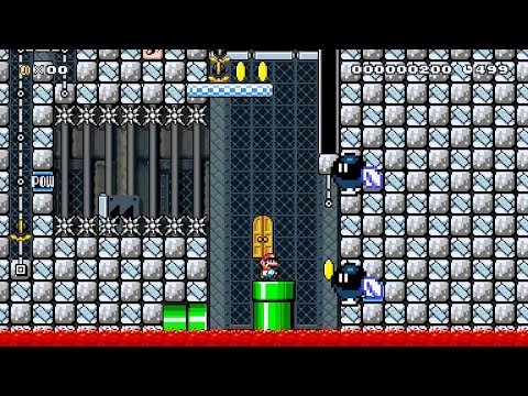 Super Mario Maker - Blind Kaizo Race #7: Inside Jaku Jaku's Belly