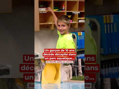 Un garçon de 10 ans décède déc*pité dan sun parc aquatique... Sa famille asiste au drame