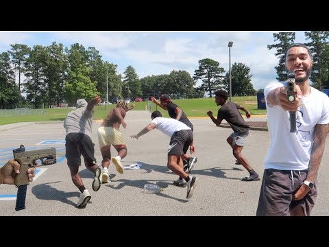 Spin The Bottle Challenge with Glock 19x BB Gun