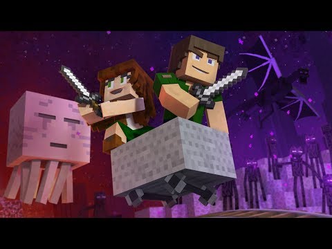 ♪ "Through The Night" - A Minecraft Original Music Video / Song ♪