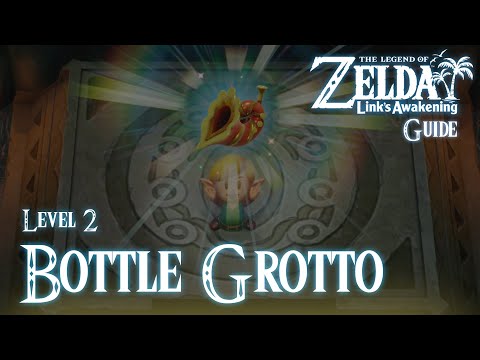 The Legend of Zelda: Link's Awakening - Bottle Grotto Dungeon Walkthrough