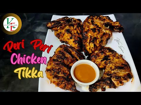 Peri Peri Chicken Tikka | How To Make Peri Peri Grilled Chicken Tikka | Peri Peri Chicken Recipe