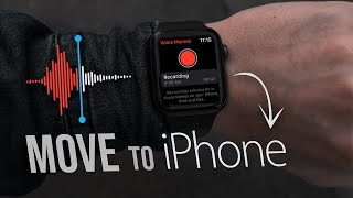 How to Transfer Apple Watch Voice Memos to iPhone