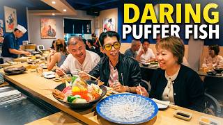 Sushi Bar Fine Dining At Orchard Far East Plaza, Have You Ever Dare Eat Puffer Fish,Shashimi Combo。