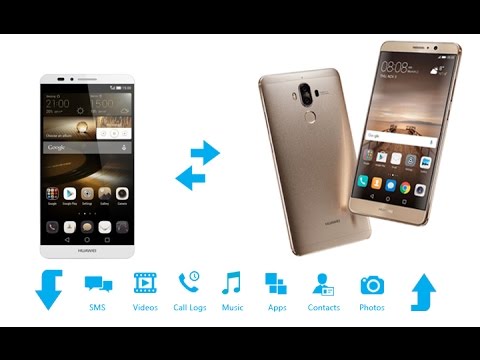 Transfer All Data Contacts from Huawei to Mate 9 (Pro)