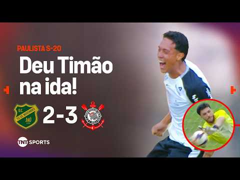 TIMÃO VENCE FORA EM JOGO COM DOIS PÊNALTIS DEFENDIDOS! XV DE JAÚ 2X3 CORINTHIANS – PAULISTÃO S-20