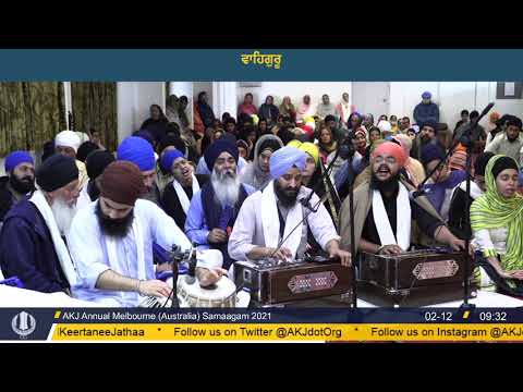 009 Melbourne April2021 Fri AM Bhai Jagjit Singh Jee Melbourne