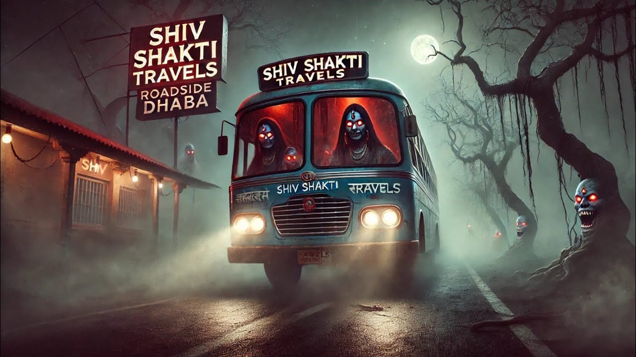 Haunted Bus Journey: दिल्ली से देहरादून का शापित रास्ता | True Road Ghost Story | Vk Horror |