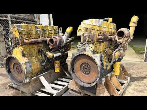 Buying Two Caterpillar 5EK 3406E Core Engines and Trying to Get Them to Run