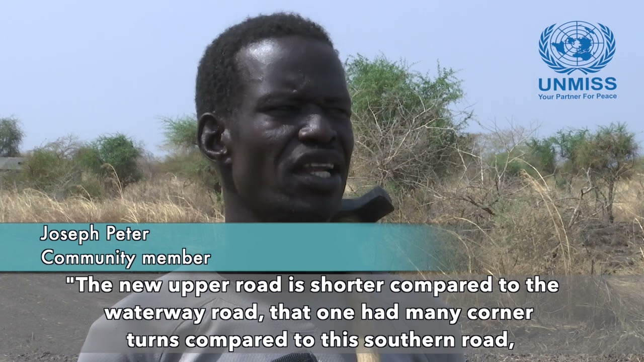 UNMISS engineers restore washed-out roads, enhancing safety and accessibility in Malakal