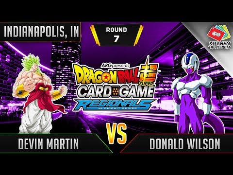 Dragon Ball Super Card Game Gameplay [DBS TCG] Indianapolis Regional Round 7