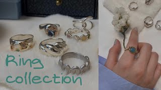 예쁜 반지는 널리 알려야하니까 📣 존재감 뿜뿜 반지 8가지 💍 | ring collection | 아몬즈 반지 추천