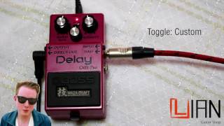Video thumbnail for Boss Dm2 Wazacraft delay Review/demo by Lian GS