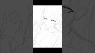癒月ちょこ #art #anime #characterdrawing #clipstudiopaint #digitalart #hololive #draw