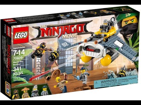 Lego speed build & review:The lego Ninjago movie 70609 Manta Ray Bomber