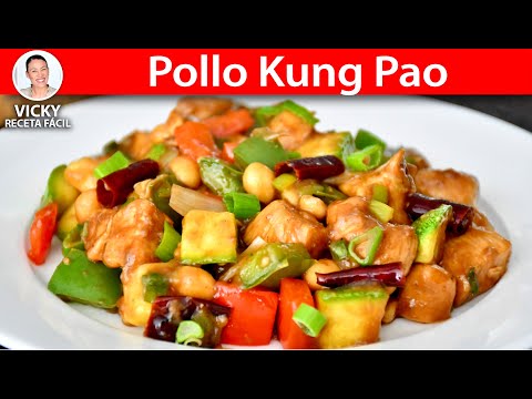 POLLO KUNG PAO | Vicky Receta Facil Video