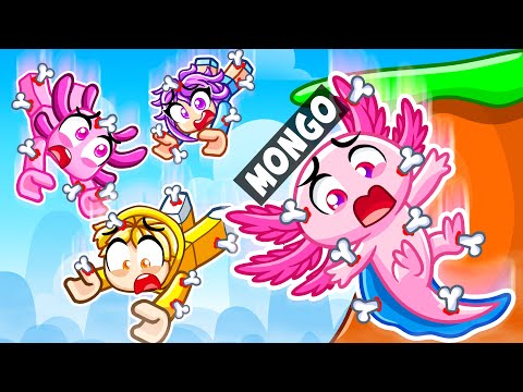 I Became A AXOLOTL And Broke 676,676 BONES In Roblox Broken Bones!