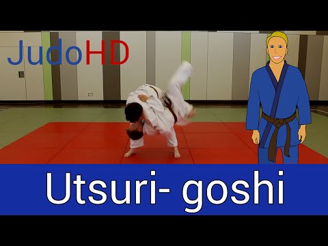 Blau: Utsuri- goshi [Judo]