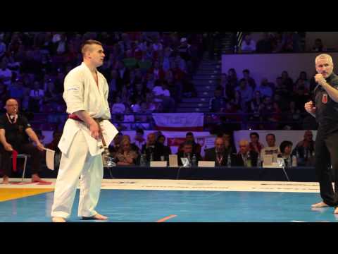 European Karate Championship Warsaw - Zsolt Balogh vs Vangelov Vasil
