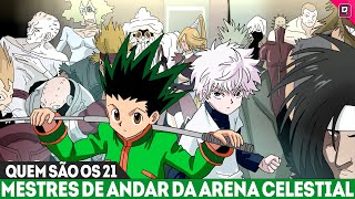 O PICO DE PODER! TODOS OS MESTRES DE ANDAR E A BATALHA OLYMPIA EXPLICADOS! HUNTER X HUNTER