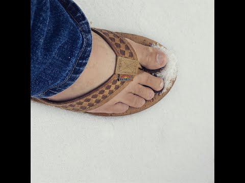 I got snow on my flip-flops - KJ Day 302