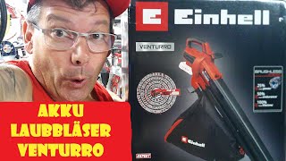 Einhell Akku Laubsauger Venturro 18/210 powerXchange #einhellharry #einhell_ag