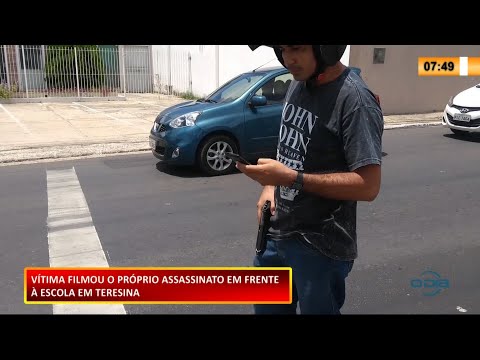Vídeo registra a morte de cabo da Polícia na zona leste de Teresina 02 02 2021