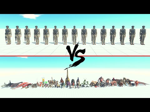 15x Commando Bo Vs All Units ARBS | Animal Revolt Battle Simulator