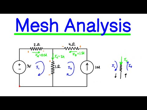 Mesh Analysis for Circuits Explained