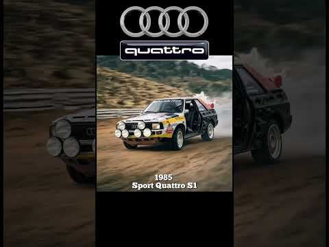 Audi Quattro: Ur-quattro ➜ RS 002 Rally Beast