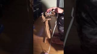 Process: Strips of Journal into Yarn