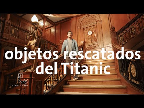 La exhibición de objetos del Titanic más grande del mundo 4K