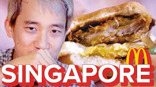 Americans Try Singapore McDonald's