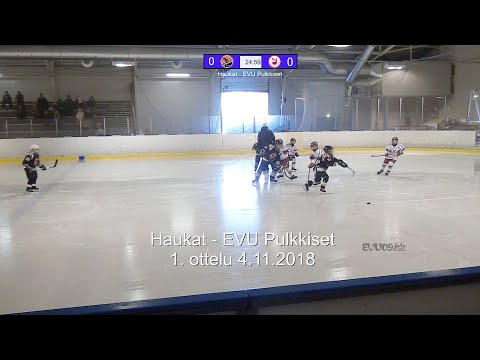 Haukat - EVU Pulkkiset 1.ottelu 4.11.2018