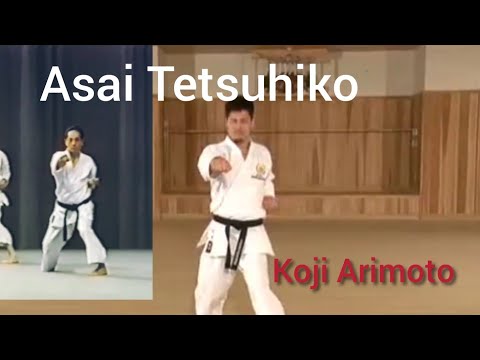 Hangetsu. New and old generation. Asai Tetsuhiko and Koji Arimoto