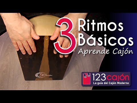 3 Ritmos para Cajón - SENCILLO Y RÁPIDO