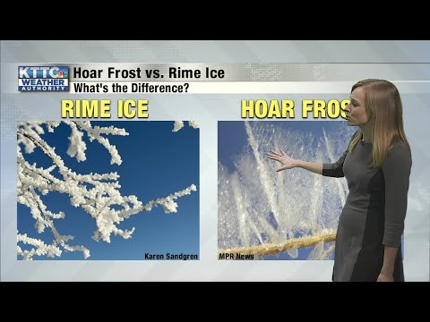 Rime Ice vs Hoar Frost