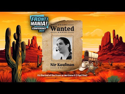 It's the end of the front as we know it (I Feel Fine)  I Nir Kaufman