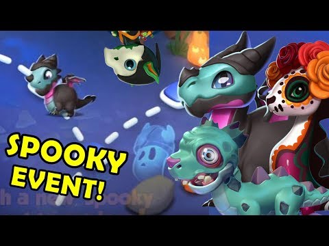 All HALLOWEEN EVENT Reward Dragons REVEALED! Muerte, Rose-Wing + MORE! - DML #1278