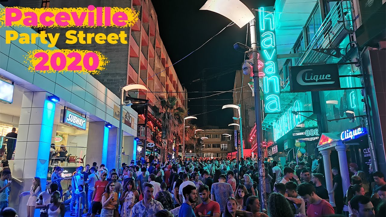 Paceville Party Street — Walking Tour ALL NIGHTCLUBS: Malta
