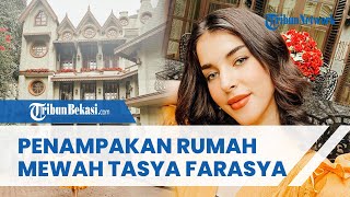 Intip Rumah Mewah Tasya Farasya, Megah Bergaya Eropa Serba Hijau