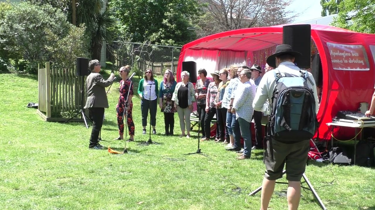 He's so shy-at Aro Park 2019